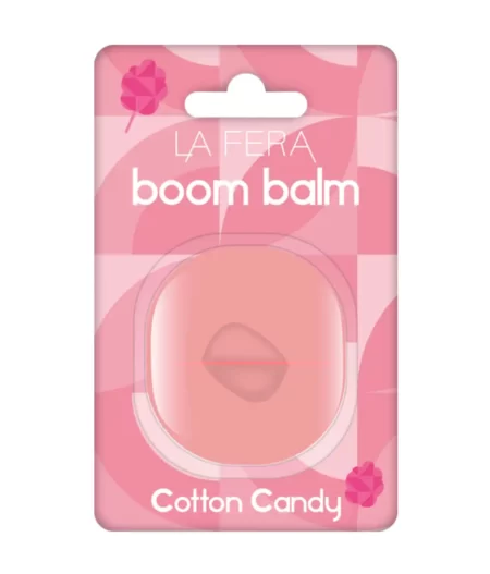 بالم لب توپی لافرا La Fera مدل boom رایحه پشمک